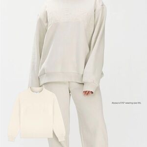 NWB PARKE TONAL COLLECTION IN OATMEAL SIZE XXL